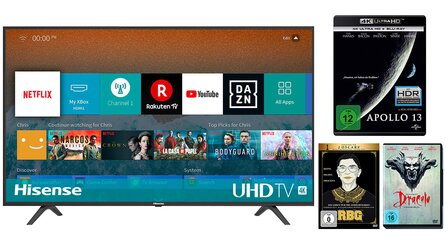 Oscars bei Amazon: Filme und Hisense 4K TV im Angebot günstiger [Anzeige]