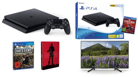 Verlängerung der Amazon Frühlings-Angebote-Woche - PS4 Bundles und 4K-TVs stark reduziert [Anzeige]