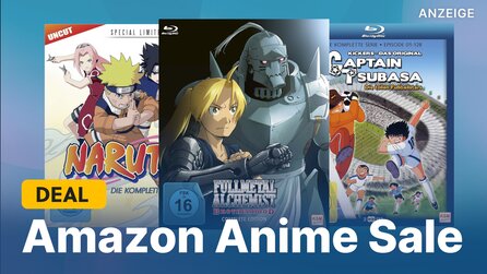 Amazon Anime Sale: Hits von Naruto bis Fullmetal Alchemist günstig auf DVD + Blu-ray sichern