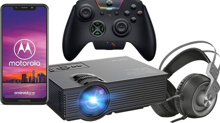 Gaming-Zubehör, Motorola One, tragbarer Beamer und mehr - Tages- und Blitzangebote bei Amazon