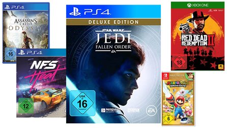 Amazon Black Friday Woche: Spiele für PS4 und Xbox One stark reduziert [Anzeige]