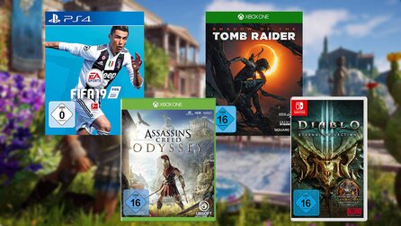 Bis zu 50% Rabatt auf Spiele für PS4, Xbox und Switch - Cyber Week Angebote bei Amazon
