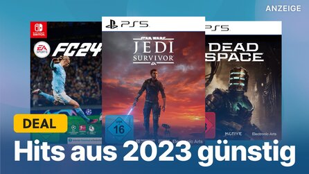 Top-Spiele aus 2023 zum Schnäppchenpreis: Jedi Survivor, EA Sports FC 24 und mehr im Amazon-Angebot