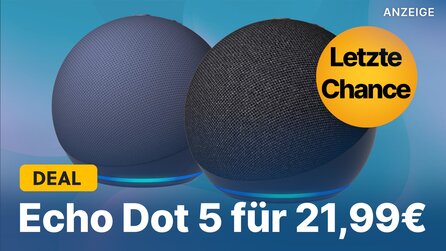 Echo Dot 5 zum Sparpreis: Den Smart-Lautsprecher gibt’s nur noch kurze Zeit für 21,99€