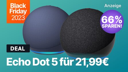 Amazon Echo Dot 5 für nur 21,99€: Alexa-Lautsprecher zum Spitzenpreis im Black Friday Sale kaufen