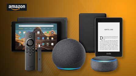 Amazon: Echo-Lautsprecher, Fire TV Stick + Kindle Reader im Angebot [Anzeige]