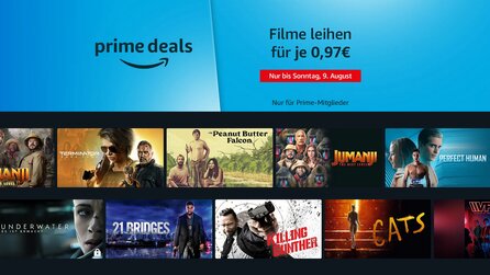 Amazon Prime Deal – Nur noch heute: Aktuelle Filme leihen für 0,97€ [Anzeige]
