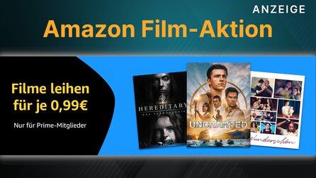 Filme für 0,99€: Jetzt Uncharted und viele Horrorfilme günstig bei Amazon leihen