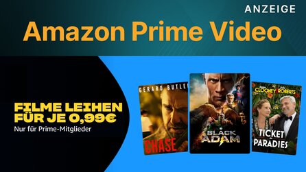 Filme für 0,99€: Black Adam und weitere Blockbuster jetzt günstig bei Amazon schauen