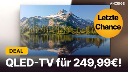 QLED 4K-TV für 249,99€: Dieses Top-Angebot bei Amazon könnte jeden Moment ausverkauft sein!