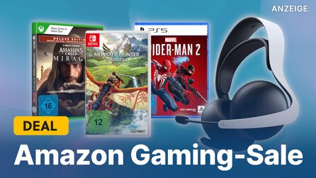 Riesiger Spiele-Sale bei Amazon: Jetzt hunderte Angebote für PS5, Xbox + Nintendo Switch sichern!