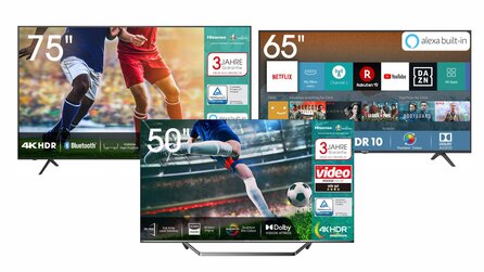 Amazon – Hisense 4K-TVs ab 269,99 Euro heute im Angebot [Anzeige]