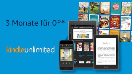 Amazon – Prime Deal: Kindle Unlimited und Audible jetzt drei Monate kostenlos [Anzeige]