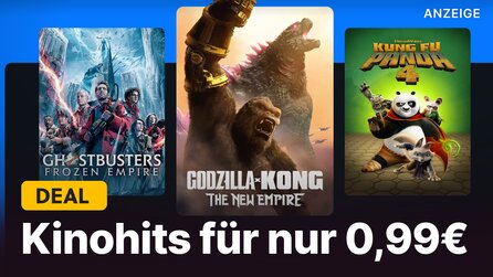 Filme für 0,99€: Blockbuster aus 2024 wie Ghostbusters und Godzilla x Kong im Amazon-Angebot!