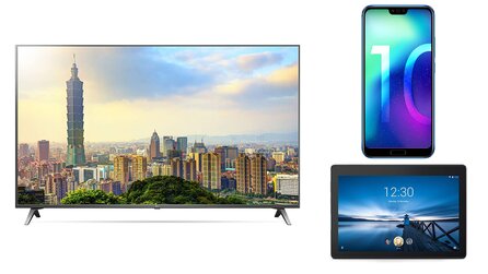 Amazon Angebote zum Vatertag - LG 4K-TVs und Honor 10 Handy stark reduziert [Anzeige]