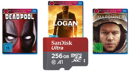 Mit Switch kompatible Micro-SD Karten stark reduziert, Actionfilme günstiger, 3 DVDs für 2 - Deals bei Amazon [Anzeige]