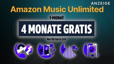 Amazon Music Unlimited: Jetzt 4 Monate kostenlos sichern im Prime Day Angebot