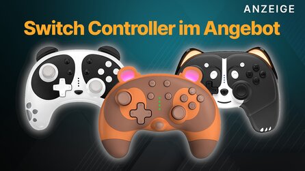 Amazon: Niedliche Panda-, Hunde- und Katzen-Controller für Switch im Angebot