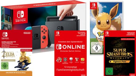 Bundle, Spiele und mehr reduziert - Deals für Nintendo Switch bei Amazon und Otto [Anzeige]