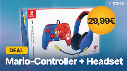 Mario-Controller + Headset für 29,99€: Switch-Bundle supergünstig bei Amazon im Angebot