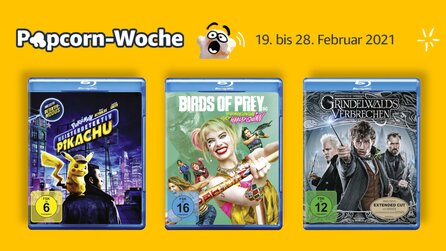Amazon Popcorn-Woche – 3 für 2 mit riesiger Auswahl an DVDs und Blu-rays [Anzeige]