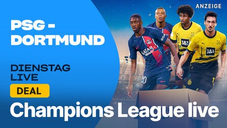 Champions League live: PSG gegen Dortmund nur mit Amazon Prime kostenlos streamen