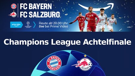 Champions League live: Bayern – Salzburg heute exklusiv auf Amazon Prime [Anzeige]