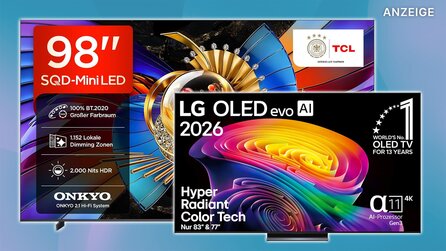 Der 100 Zoll-TV, ein Traum-OLED von LG und mein Preis-Leistungs-King: 4K-TVs zum Prime Day mit Hammerpreisen!