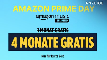 Amazon Prime Day: Sichert euch jetzt 4 Monate Amazon Music Unlimited kostenlos