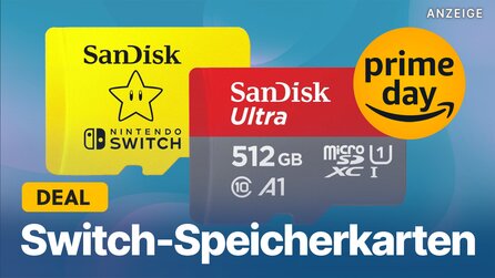 Prime Day-Schnäppchen für Nintendo Switch: Speicherkarte mit 512 GB zum Toppreis bei Amazon