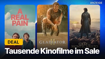 Tausende Kinohits im Prime Day Angebot: Filme von Gladiator 2 bis Dune Part Two jetzt günstig bei Amazon schnappen!