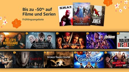 Amazon Prime Video – Hunderte Filme und Serien jetzt bis zu 50% reduziert [Anzeige]