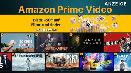 Amazon Prime Video: Bis zu 50% auf Filme und Serien in der Popcorn-Woche