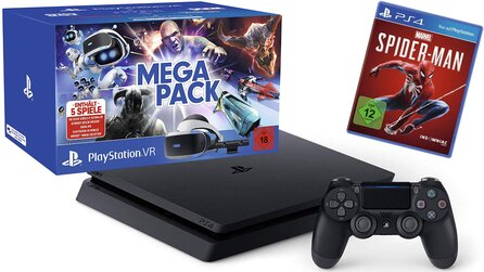 PS4 1TB mit Spider-Man, PSVR mit fünf Spielen, Xbox-One Bundles - Sonderangebote bei Amazon
