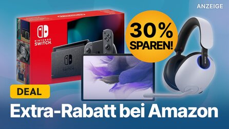 30% Extra-Rabatt bei Amazon: Jetzt Schnäppchen von Handys über Laptops bis Gaming-Deals abstauben