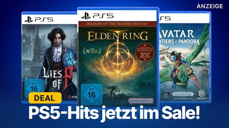 PS5-Spiele im Angebot: Hits wie Lies of P und Elden Ring jetzt im Amazon-Sale abstauben!