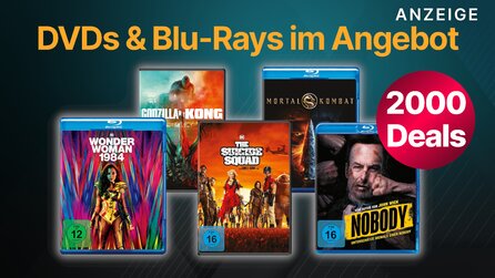 Amazon: Über 2.000 Filme auf DVD + Blu-ray günstig in den Septemberangeboten