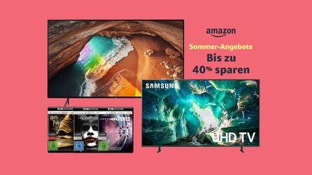 Amazon Sommerangebote: Samsung 4K TVs zum Bestpreis, 4K-Filme stark reduziert [Anzeige]