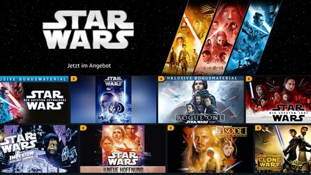 Amazon – Star-Wars-Filme und -Serien zum Kaufen und Leihen im Angebot [Anzeige]