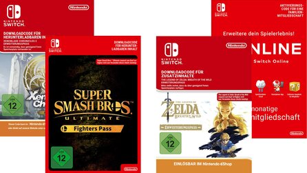 Switch Sale bei Amazon - Spiele, Expansion Passes und Switch Online günstiger [Anzeige]
