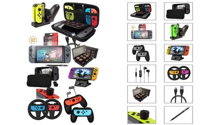 Nintendo Switch – Großes Zubehör-Bundle für 33,99€ bei Amazon [Anzeige]