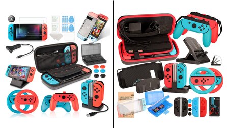 Amazon – Drei Zubehörsets für Nintendo Switch jetzt im Angebot [Anzeige]