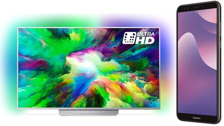 Philips-Fernseher, Huawei-Smartphones, Lautsprecher und Kopfhörer von Bang + Olufsen - Tagesangebote bei Amazon