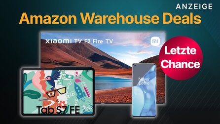 Amazon: Bis Sonntag Extra-Rabatt auf günstige Warehouse-Angebote sichern