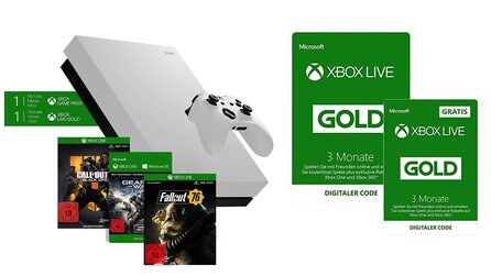 Xbox One Bundles und Xbox Live Gold günstiger, Filmhits für 3,99€ und mehr - Angebote bei Amazon