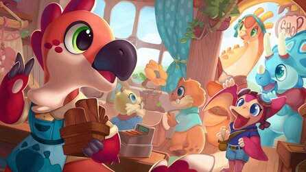 Teaserbild für Amber Isle mixt das Animal Crossing-Prinzip mit Dinos und sieht zuckersüß aus