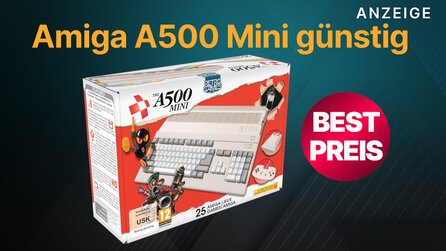 Amiga A500 Mini: So günstig gab es die Retro-Konsole mit 25 Spieleklassikern noch nie