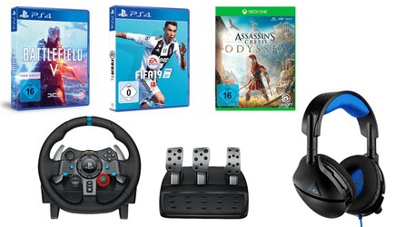 FIFA 19, Battlefield 5 und AC: Odyssey günstiger - Angebote im Saturn Prospekt