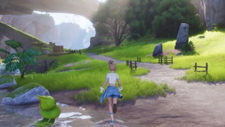 Neue Pokémon-Alternative Aniimo präsentiert ihre schicke Unreal Engine 5-Open World und zumindest grafisch müssen sich Pokémon Wind und Welle warm anziehen