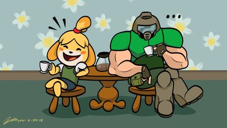 Animal Crossing: New Horizons- + DOOM-Fans erobern gemeinsam das Internet